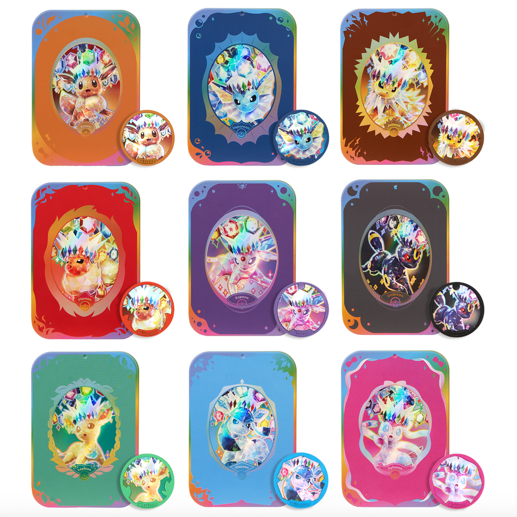 Pokémon TCG Simplified Chinese Eeveelution Accessory Box