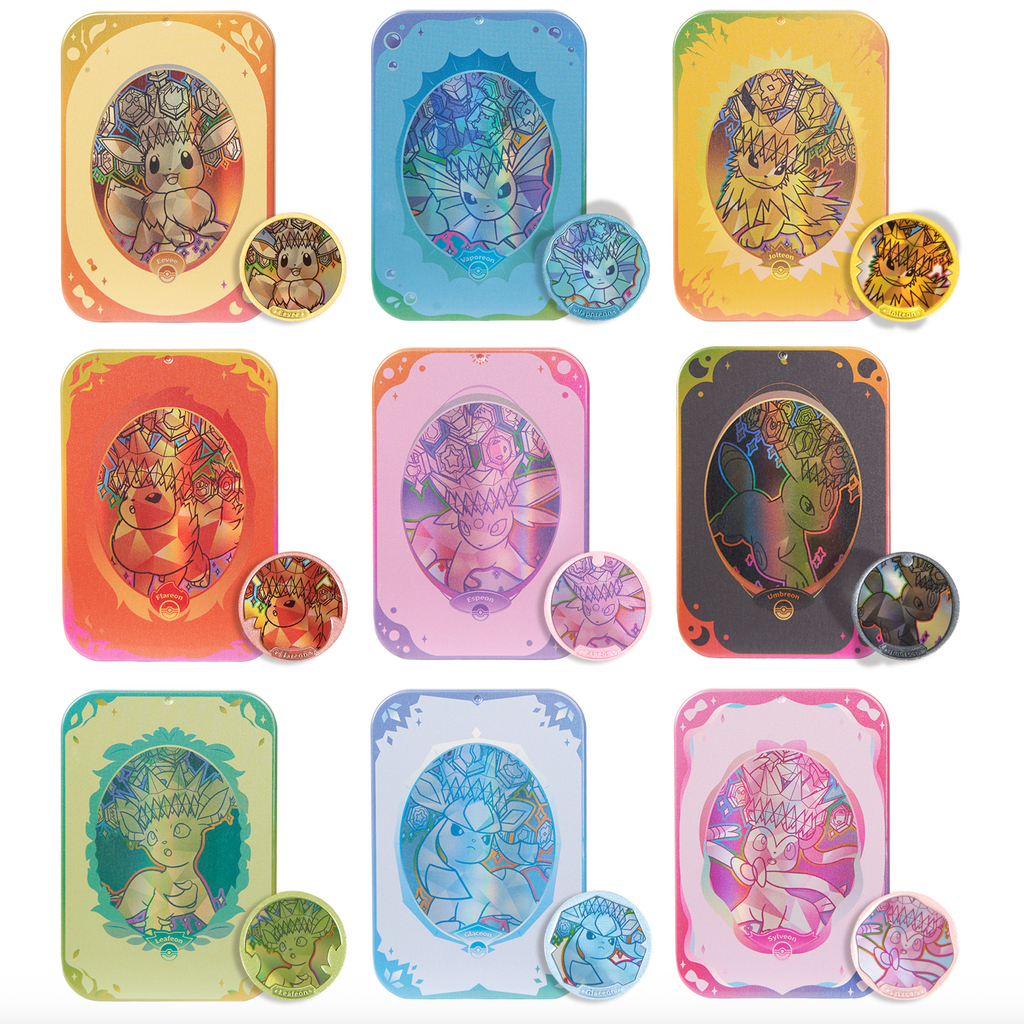 Pokémon TCG Simplified Chinese Eeveelution Accessory Box