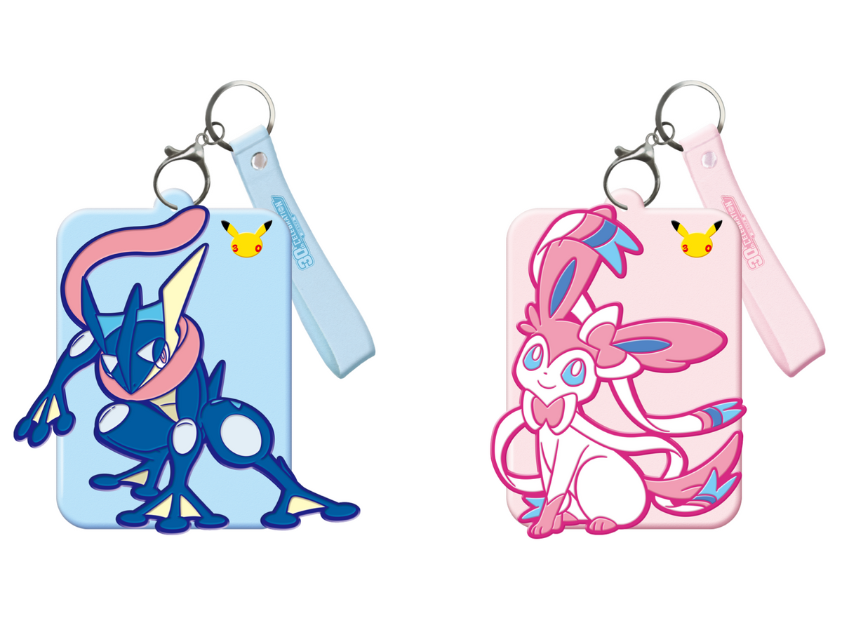 【INDIA READY STOCK】Pokémon TCG Simplified Chinese 30th Anniversary Celebration Card Display Set – Greninja ex / Sylveon ex