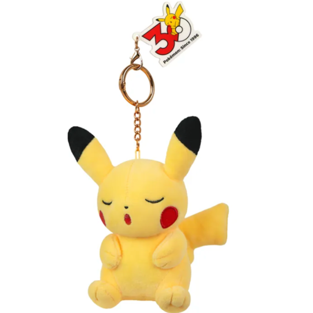 【INDIA READY STOCK】Pikachu 30th Celebration Plush Key Ring