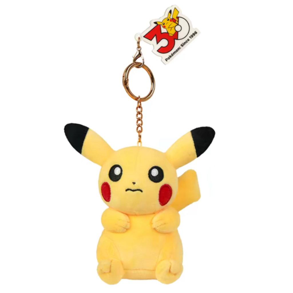 【INDIA READY STOCK】Pikachu 30th Celebration Plush Key Ring