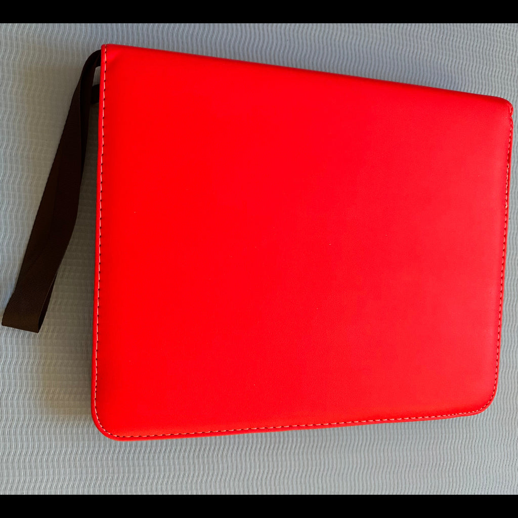Premium Zipper Trading Card Binder – 9 Pocket Side Loading Album for Pokémon & TCG Cards