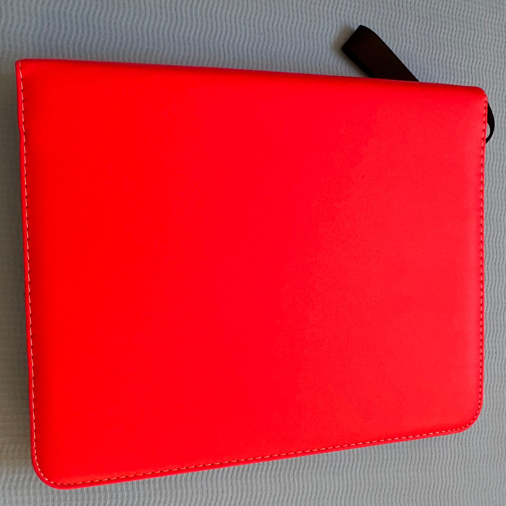 Premium Zipper Trading Card Binder – 9 Pocket Side Loading Album for Pokémon & TCG Cards