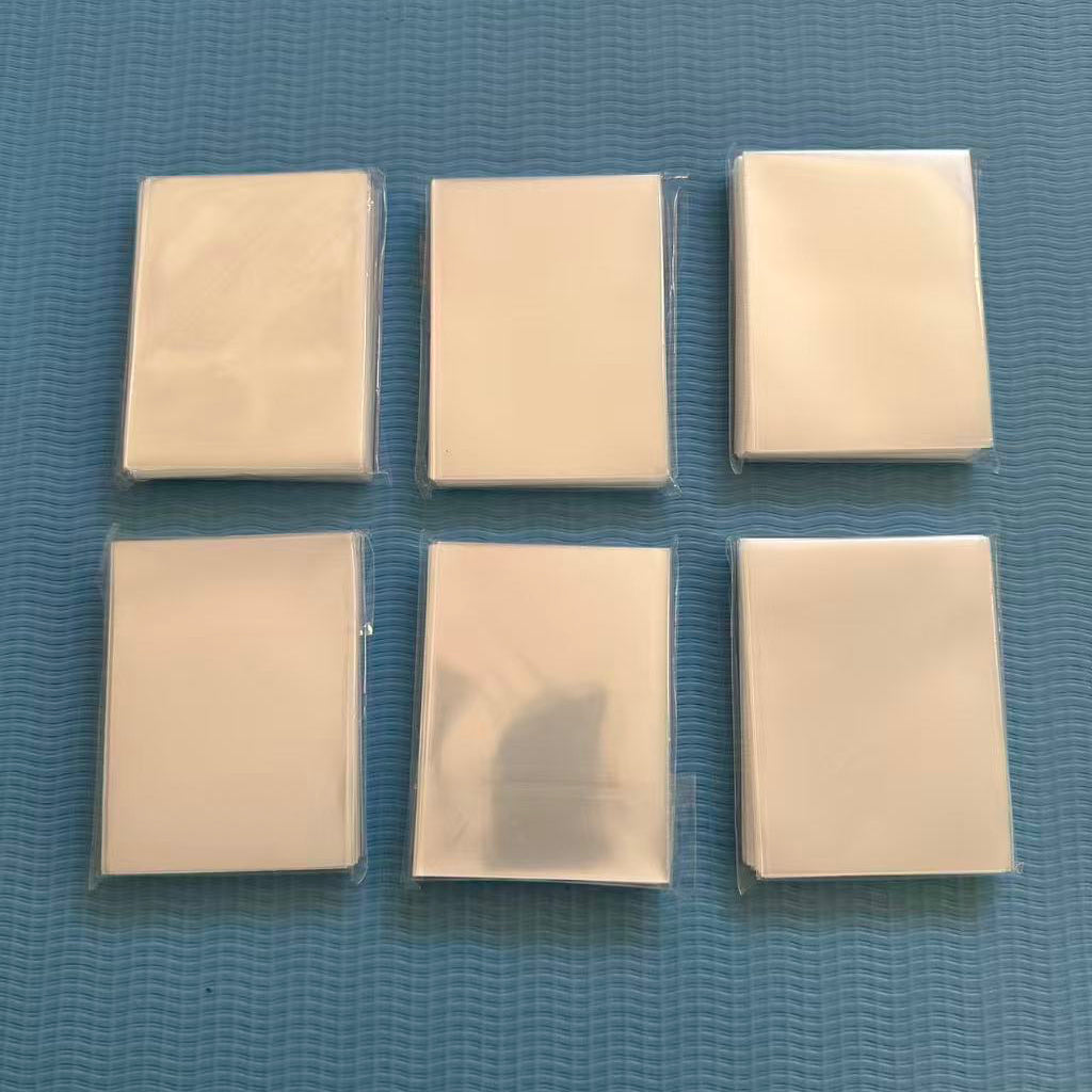 White Transparent  Card Sleeves Pro – Standard Size 66×99mm | 50 Sleeves per Pack