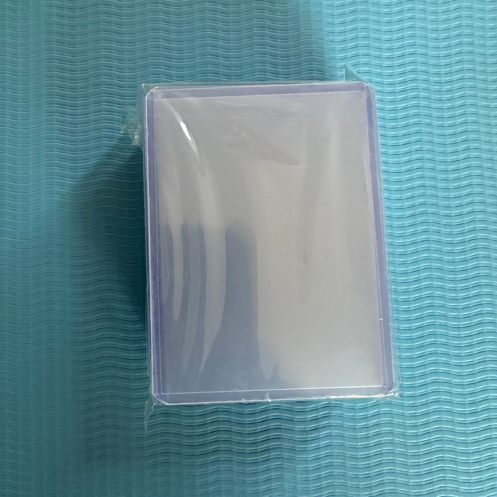 Premium Blue Light 35PT Toploader Card Holder (25pcs)