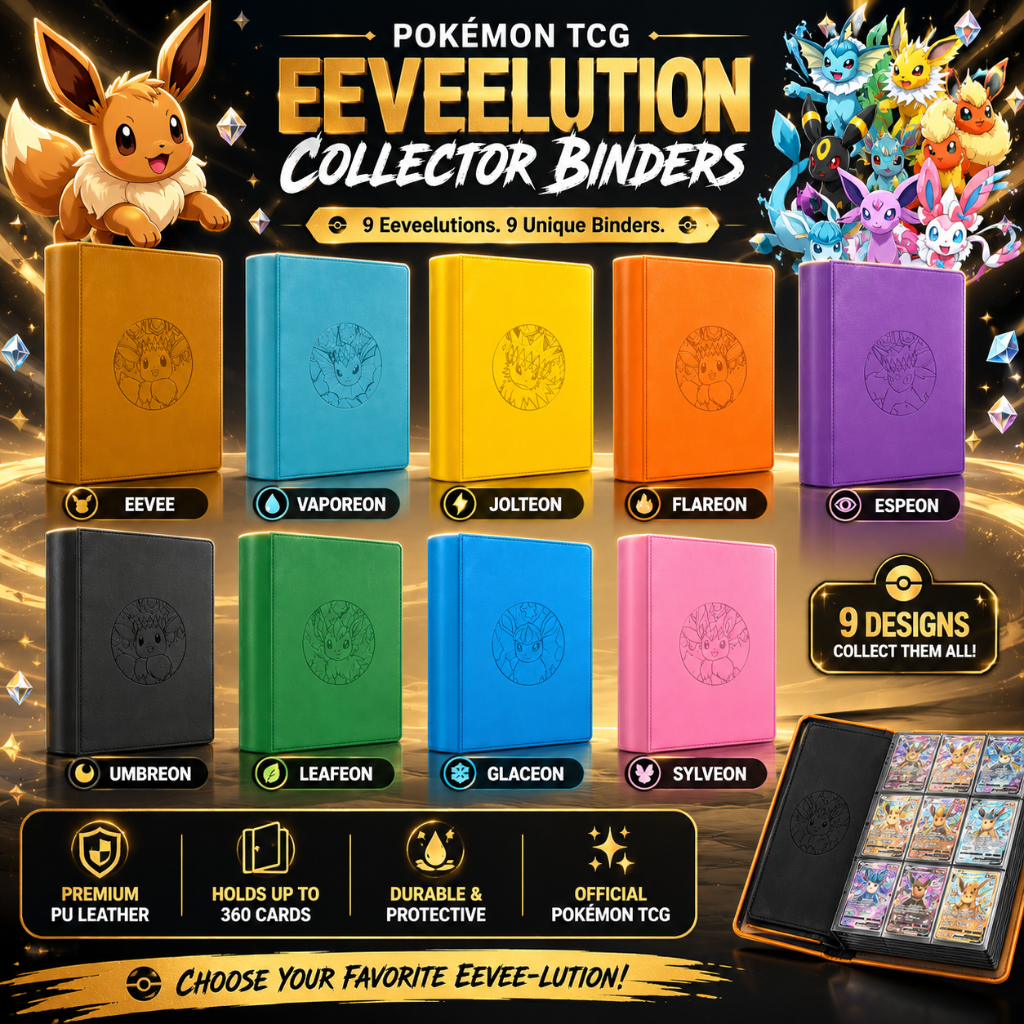 Pokémon TCG Simplified Chinese Eeveelution Binder Collection Box